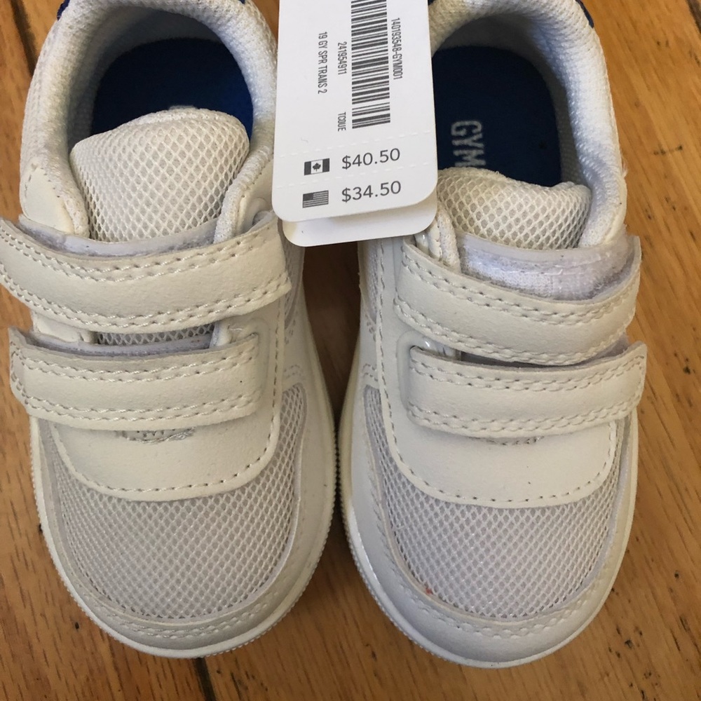 Gymboree White Sneakers. NWT.